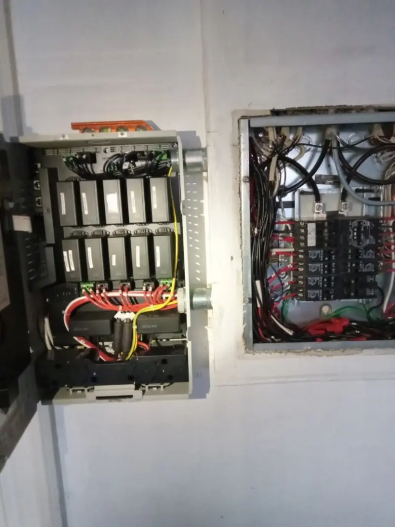 Electrical panel upgrade completed for Indoor Lighting Installation in Greensboro